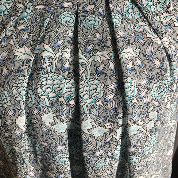 Max Edition Floral Puff Flower Tie Waist Sleeveless Tank Top Blouse - Picture 4 of 13